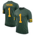 Kieara GB.Packers #1 Micah Parsons Player Green Alternate Vapor Home Game Stitched Jerseys
