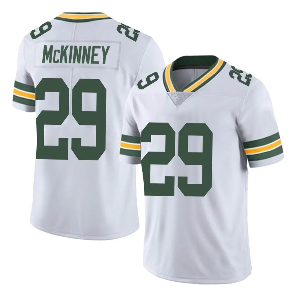 Kieara GB.Packers #29 Xavier McKinney Player White Vapor Untouchable Limited Home Game Stitched Jerseys