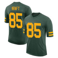 Kieara GB.Packers #85 Tucker Kraft Player Green Alternate Vapor Home Game Stitched Jerseys