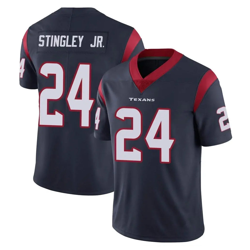 Kieara H.Texans #24 Derek Stingley Jr. Player Navy Limited Vapor Untouchable Home Game Stitched Jerseys