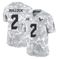 Kieara H.Texans #2 Calen Bullock Player Arctic Camo Salute To Service Limited Game Stitched Jerseys