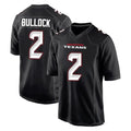 Kieara H.Texans #2 Calen Bullock Player Carbon Black Fashion Home Game Stitched Jerseys