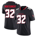 Kieara H.Texans #32 David Montgomery Player Navy Limited Alternate Vapor F.U.S.E. Home Game Stitched Jerseys