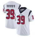 Kieara H.Texans #39 Henry To'oTo'o Player White Limited Vapor Untouchable Home Game Stitched Jerseys