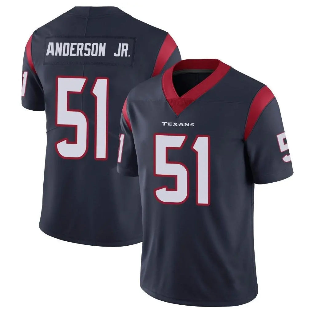 Kieara H.Texans #51 Will Anderson Jr. Player Navy Limited Vapor Untouchable Home Game Stitched Jerseys