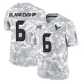 Kieara H.Texans #6 Reed Blankenship Player Arctic Camo Salute To Service Limited Game Stitched Jerseys