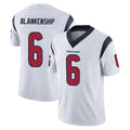 Kieara H.Texans #6 Reed Blankenship Player White Limited Vapor Untouchable Home Game Stitched Jerseys