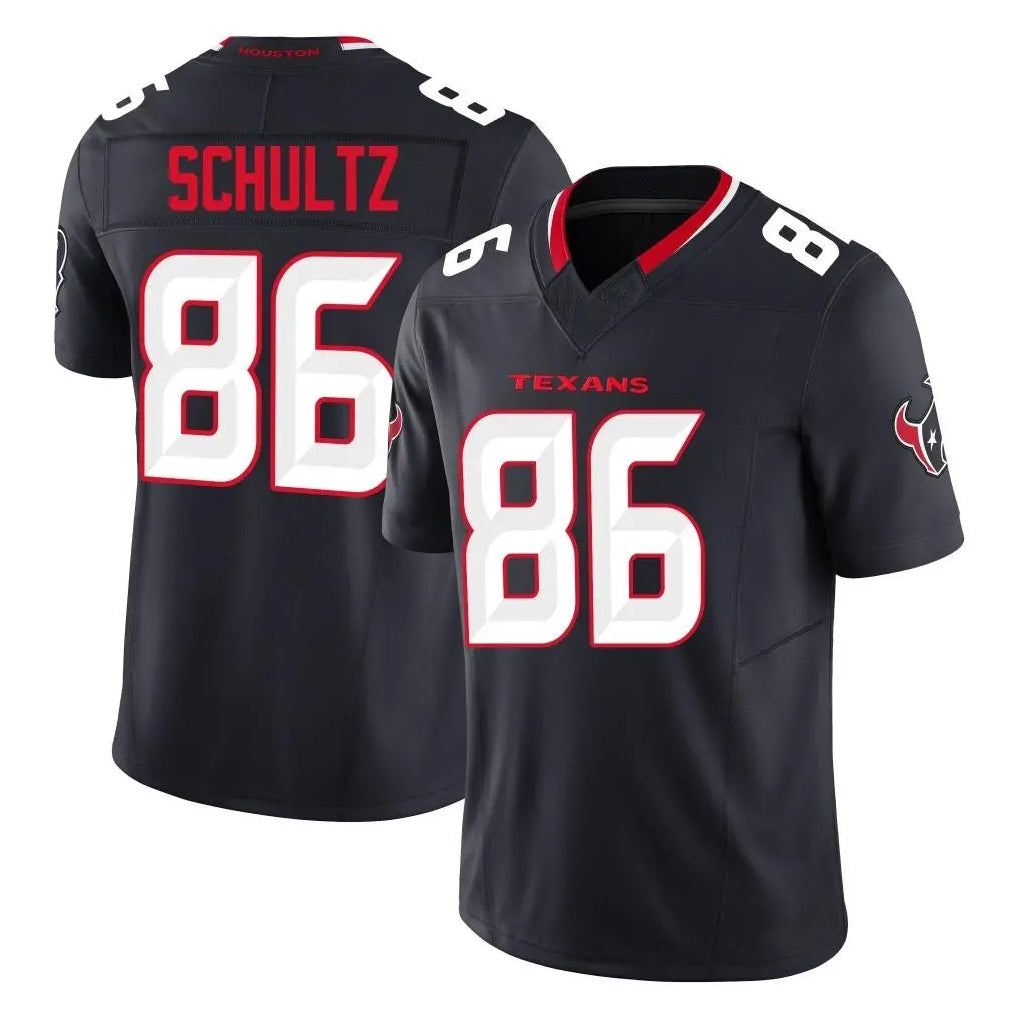 Kieara H.Texans #86 Dalton Schultz Player Navy Limited Alternate Vapor F.U.S.E. Home Game Stitched Jerseys