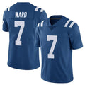 Kieara IN.Colts #7 Charvarius Ward Sr. Player Royal Limited Vapor Untouchable Home Game Stitched Jerseys