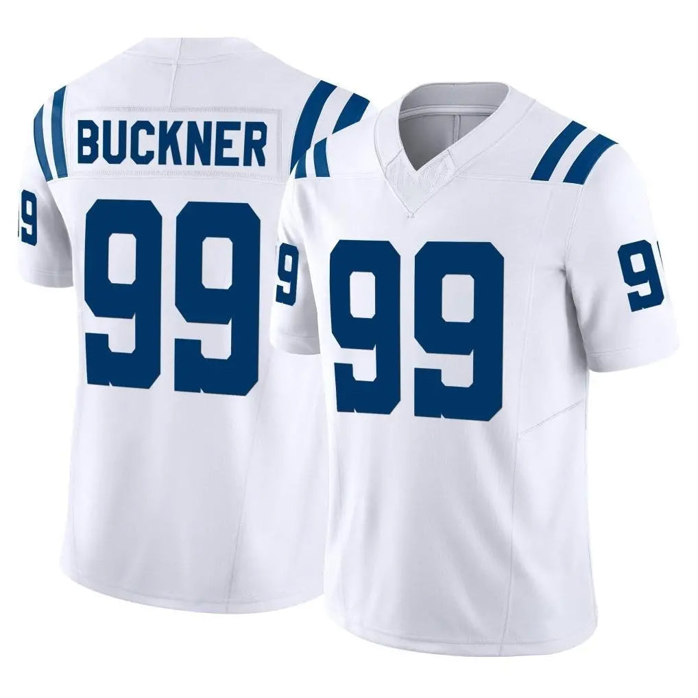 Kieara IN.Colts #99 DeForest Buckner Player White Limited Vapor F.U.S.E. Home Game Stitched Jerseys