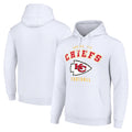 Kieara KC.Chiefs White Pullover Hoodies Limited Blank Player Stitched Jerseys