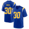 Kieara LA.Chargers #30 Alec Ingold Player Royal Home Game Stitched Jerseys