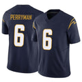 Kieara LA.Chargers #6 Denzel Perryman Player Navy Limited Vapor F.U.S.E. Home Game Stitched Jerseys
