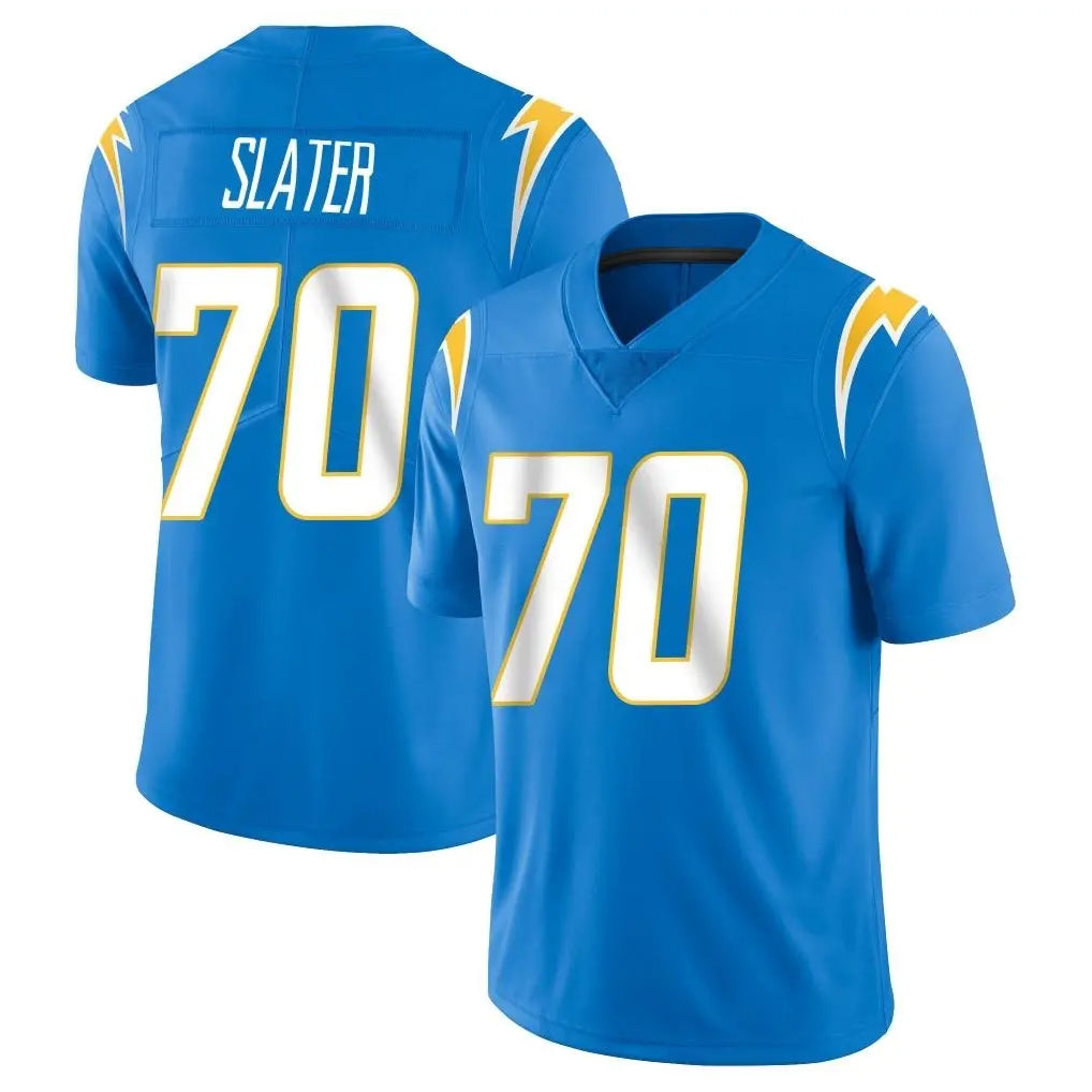 Kieara LA.Chargers #70 Rashawn Slater Player Blue Limited Vapor Untouchable Home Game Stitched Jerseys