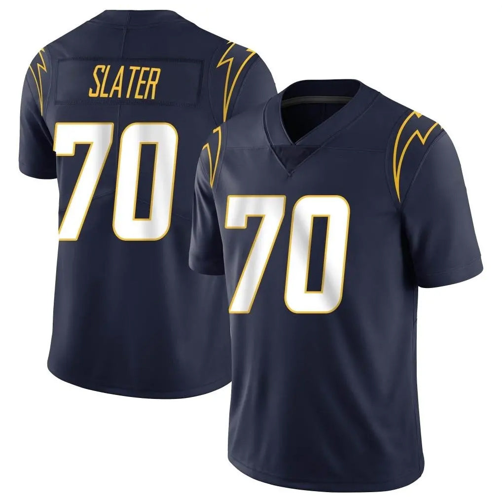 Kieara LA.Chargers #70 Rashawn Slater Player Navy Limited Vapor Untouchable Home Game Stitched Jerseys