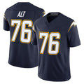 Kieara LA.Chargers #76 Joe Alt Player Navy Vapor F.U.S.E. Limited Home Game Stitched Jerseys