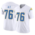 Kieara LA.Chargers #76 Joe Alt Player White Limited Vapor F.U.S.E. Home Game Stitched Jerseys
