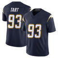 Kieara LA.Chargers #93 Teair Tart Player Navy Vapor F.U.S.E. Limited Home Game Stitched Jerseys