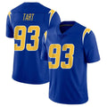 Kieara LA.Chargers #93 Teair Tart Player Royal Limited Vapor Home Game Stitched Jerseys