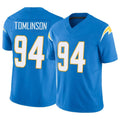 Kieara LA.Chargers #94 Dalvin Tomlinson Player Blue Limited Vapor F.U.S.E. Home Game Stitched Jerseys