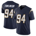 Kieara LA.Chargers #94 Dalvin Tomlinson Player Navy Vapor F.U.S.E. Limited Home Game Stitched Jerseys