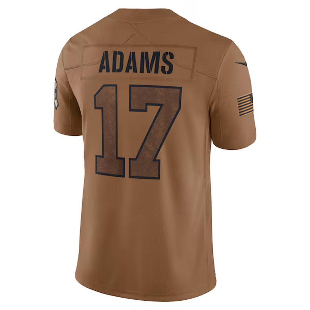 Kieara LA.Rams #17 Davante Adams Player Brown Salute To Service Limited Stitched Jerseys