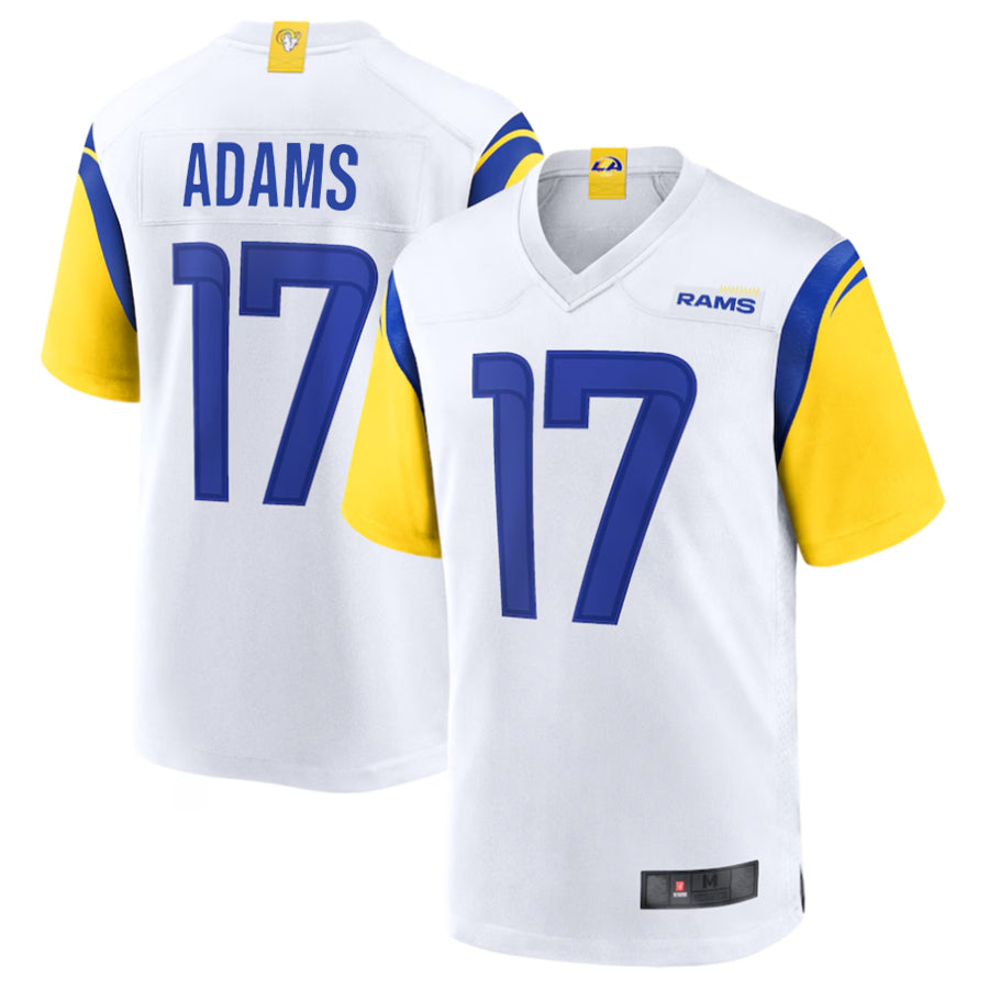 Kieara LA.Rams #17 Davante Adams Player White Game Stitched Jerseys