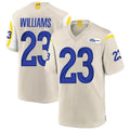 KiearaLA.Rams #23 Kyren Williams Player Bone Replica Game Stitched Jerseys