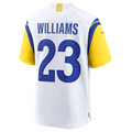 Kieara LA.Rams #23 Kyren Williams White Game Jersey American Stitched Jersey