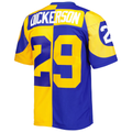 Kieara LA.Rams #29 Eric Dickerson Mitchell & Ness RoyalGold 1984 Split Legacy Replica Jersey