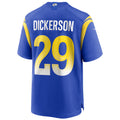 Kieara LA.Rams #29 Eric Dickerson Player Royal Home Game Stitched Jerseys