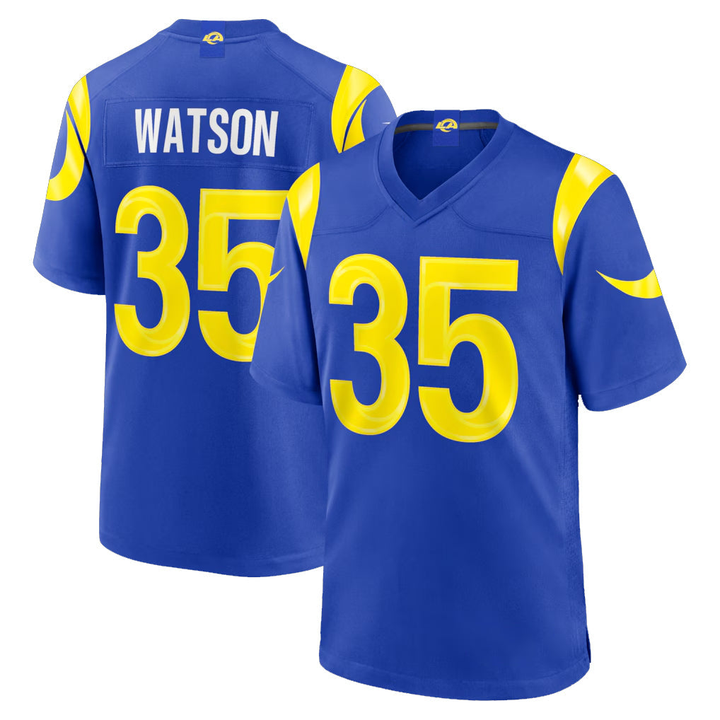 Kieara LA.Rams #35 Jaylen Watson Player Royal Limited Home Game Stitched Jerseys