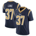 Kieara LA.Rams #37 Quentin Lake Player Navy Limited Vapor Untouchable Home Game Stitched Jerseys