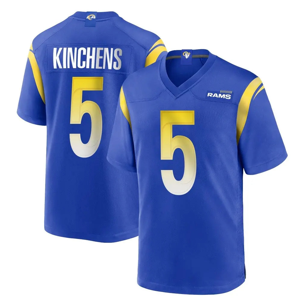 Kieara LA.Rams #5 Kamren Kinchens Player Royal Home Game Stitched Jerseys