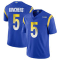 Kieara LA.Rams #5 Kamren Kinchens Player Royal Limited Vapor Untouchable Home Game Stitched Jerseys