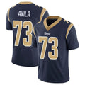 Kieara LA.Rams #73 Steve Avila Player Navy Limited Vapor Untouchable Home Game Stitched Jerseys