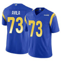 Kieara LA.Rams #73 Steve Avila Player Royal Limited Vapor F.U.S.E. Home Game Stitched Jerseys