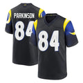 Kieara LA.Rams #84 Colby Parkinson Player Black Midnight Rivalries Collection Home Game Stitched Jerseys
