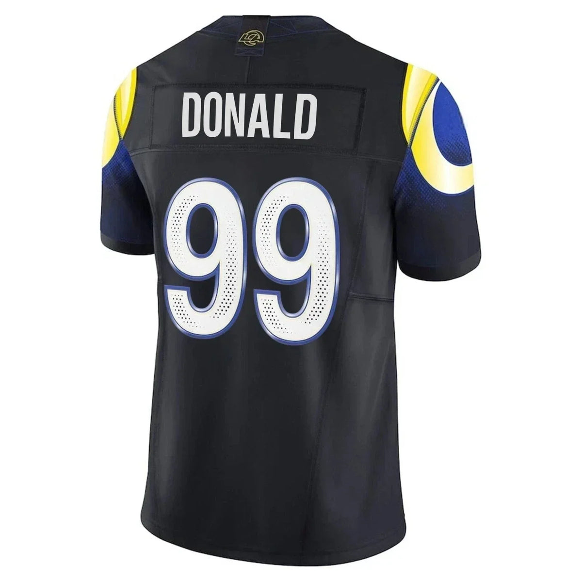Kieara LA.Rams #99 Aaron Donald 2025 Rivalries Collection Limited Jersey - Midnight Blue Stitched Jerseys