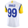 Kieara LA.Rams #99 Aaron Donald White Vapor F.U.S.E. Limited Jersey Stitched Jerseys