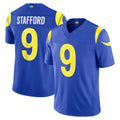 Kieara LA.Rams #9 Matthew Stafford Player Royal Vapor F.U.S.E. Limited Home Game Stitched Jerseys