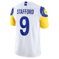 Kieara LA.Rams #9 Matthew Stafford White Vapor F.U.S.E. Stitched Limited Jerseys