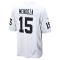 Kieara LV.Raiders #15 Fernando Mendoza White Game Player Stitched Jerseys