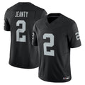 Kieara LV.Raiders #2 Ashton Jeanty Player Black Home Limited Stitched Jerseys
