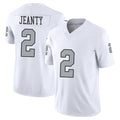 Kieara LV.Raiders #2 Ashton Jeanty Player White Alternate Vapor F.U.S.E Limited Stitched Jerseys
