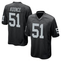 Kieara LV.Raiders #51 Malcolm Koonce Player Black Home Game Stitched Jerseys