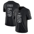 Kieara LV.Raiders #5 Eric Stokes Player Black Limited Black Impact Home Game Stitched Jerseys