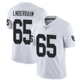 Kieara LV.Raiders #65 Tyler Linderbaum Player White Limited Vapor Untouchable Home Game Stitched Jerseys