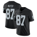 Kieara LV.Raiders #87 Michael Mayer Player Black Limited Vapor Untouchable Home Game Stitched Jerseys