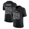 Kieara LV.Raiders #89 Brock Bowers Player Black Limited Black Impact Home Game Stitched Jerseys